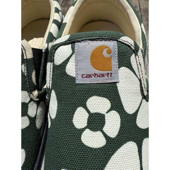 Marni x Carhartt floral slip on sneakers leather $750 eu 41 us 8 main image 4
